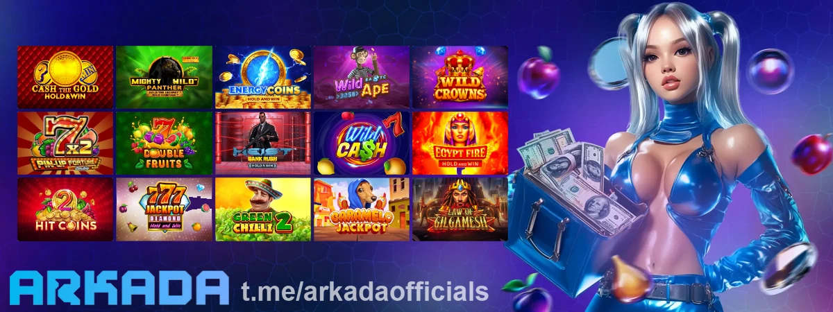 Arkada Casino слоты